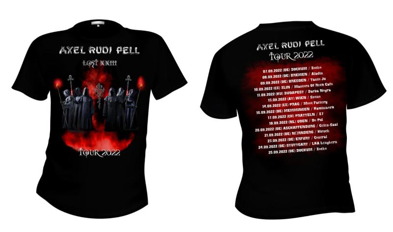 Axel Rudi Pell - Lost-Tour-Shirt